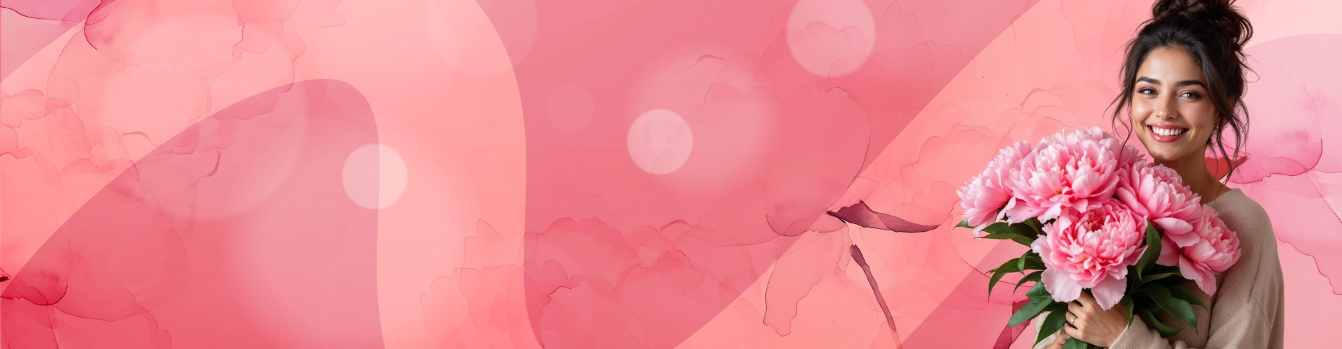 Экспресс доставка готовых <br>букетов и композиций <br>в течение часа