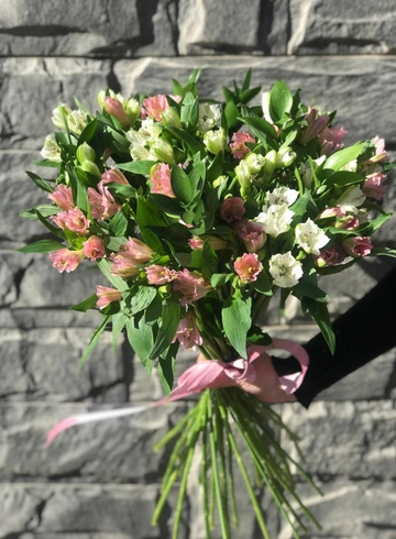 Монобукет 19 альстромерий от интернет-магазина цветов в 