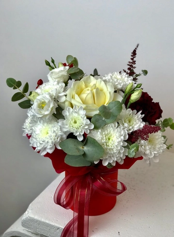 Композиция с розой «Турция» от интернет-магазина цветов в 